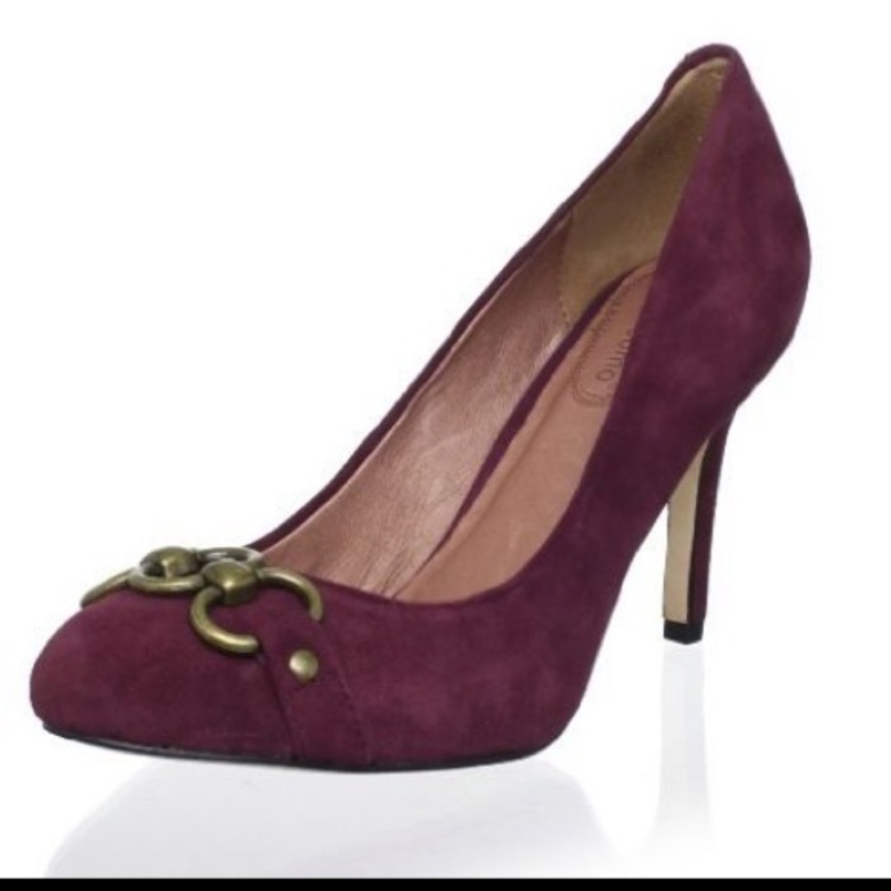 Corso Como burgundy shade pump size 7.